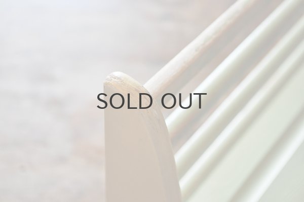 画像8: ドイツ・ヴィンテージ棚付き3連フック/グリーン×アイボリー