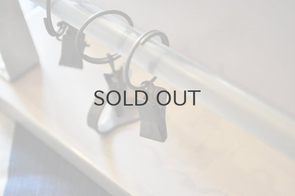 画像7: 【送料無料】ドイツ・ヴィンテージ フック付き壁掛け収納棚/薄グレーホワイト