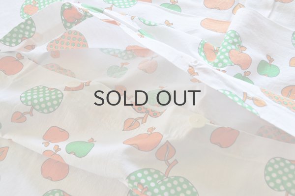 画像6: ドイツ・ヴィンテージ 子供シーツ/りんご