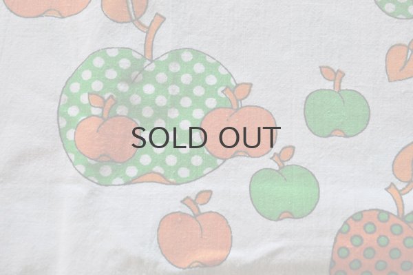 画像3: ドイツ・ヴィンテージ 子供シーツ/りんご