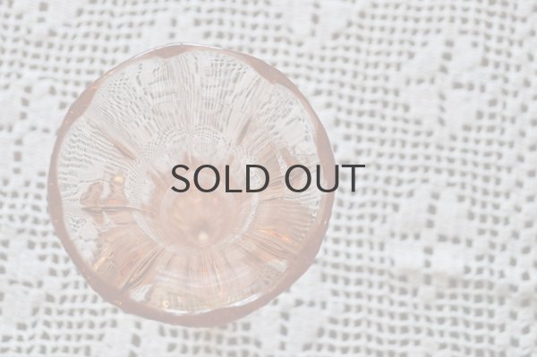 画像6: フランス・ヴィンテージ ガラスのフラワーベース/ピンク