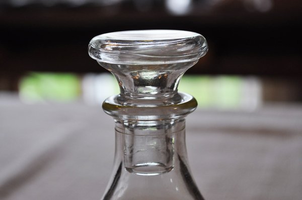 画像6: フランス・ヴィンテージ ガラスボトル&リキュールグラスセット/カラフル