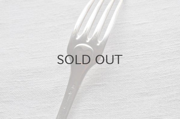 画像5: フランス・シルバープレート テーブルフォーク ペア2本set/M