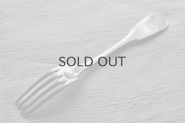 画像3: フランス・シルバープレート テーブルフォーク ペア2本set/M