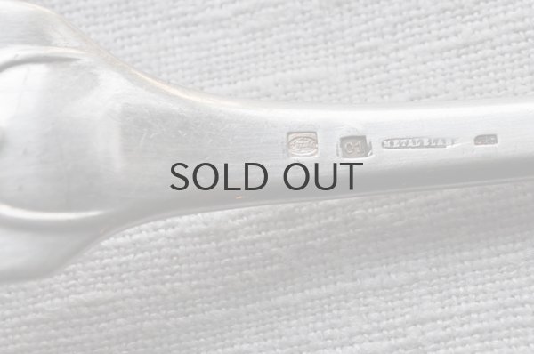 画像6: フランス・シルバープレート テーブルフォーク ペア2本set/M