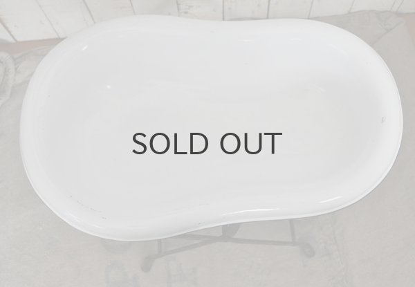 画像3: 【送料無料】オランダ・アンティーク ベビーバス ドール用/ホーロー