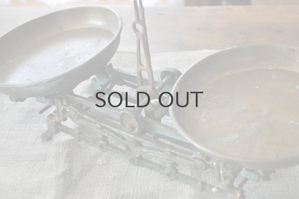 画像5: 【送料無料】チェコ・アンティーク天秤はかり（スケール）/グリーン