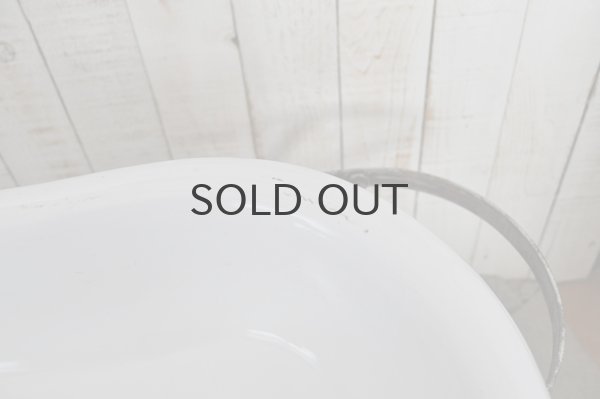 画像6: 【送料無料】オランダ・アンティーク ベビーバス ドール用/ホーロー