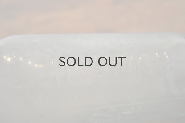 画像3: イギリス・アンティーク ガラスボトル/グリーン/TALBOT&CoLtd