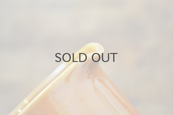 画像4: ベルギー BOCH(ボッホ)ミルクピッチャー/あめ色/シンプル