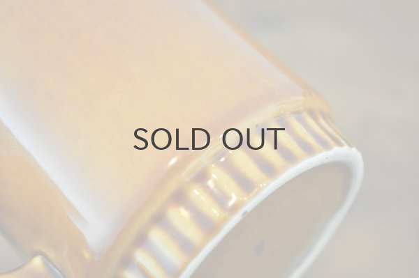 画像5: ベルギー BOCH(ボッホ)ミルクピッチャー/あめ色/シンプル