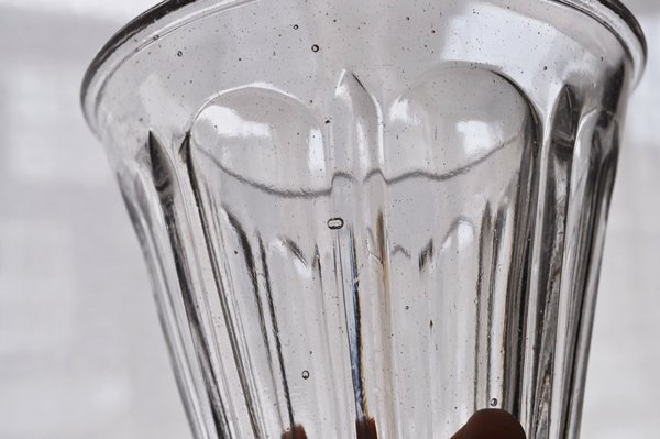 画像2: フランス・アンティーク ガラスジャムポット（瓶）/円錐/(4)