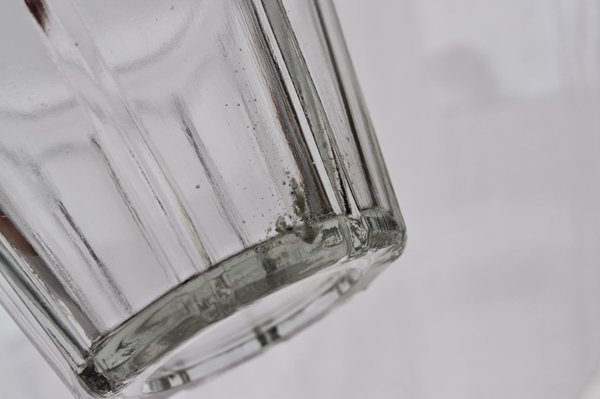 画像4: フランス・アンティーク ガラスジャムポット（瓶）/円錐/(2)