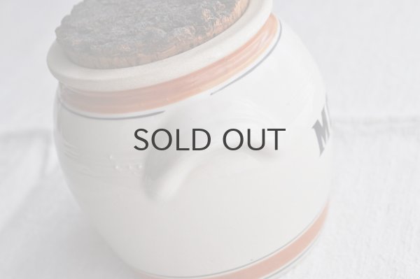 画像4: フランス・ヴィンテージ 陶器MOUTARDEボトル（マスタード）/コルク蓋