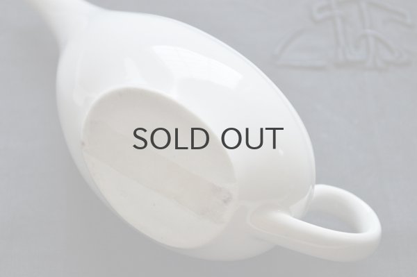 画像6: フランス・アンティーク 陶器 吸い飲み/白釉