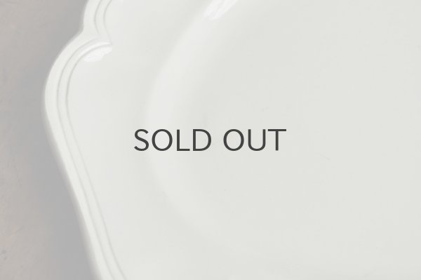 画像3: 【送料無料】フランス・アンティーク サルグミンヌ 花リム/オーバル プラッター大皿