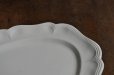 画像2: 【送料無料】フランス・アンティーク サルグミンヌ 花リム/オーバル プラッター大皿 (2)