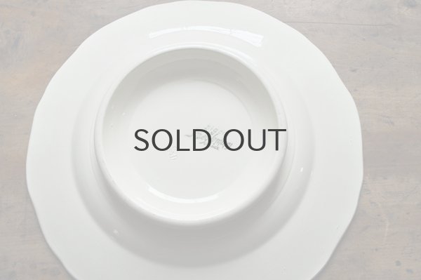 画像4: フランス・アンティーク ディゴワンサルグミンヌ花リムコンポティエ