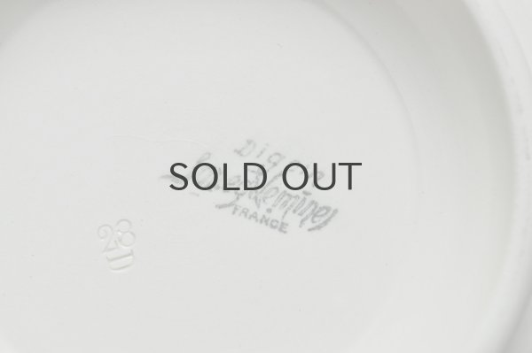 画像8: フランス・アンティーク ディゴワンサルグミンヌ花リムコンポティエ