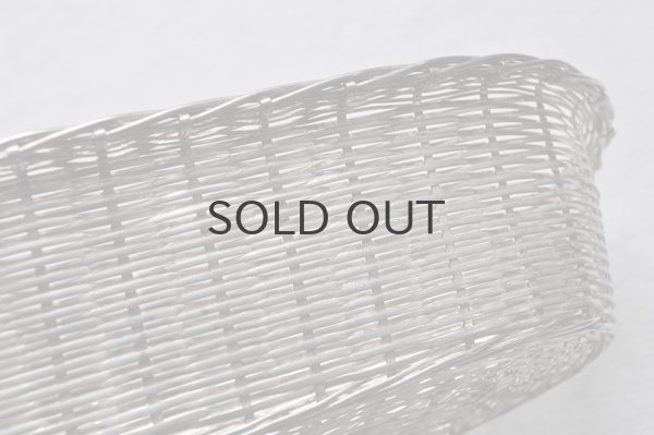 画像3: フランス・アンティーク 銀線 シルバーパニエ/パンかご/ロング