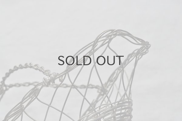 画像7: フランス・アンティーク 銀線 シルバー ワインボトルパニエ