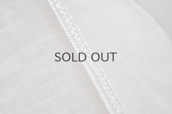 画像5: 【送料無料】フランス・アンティーク リネンシーツ/モノグラム刺繍/HC花文字