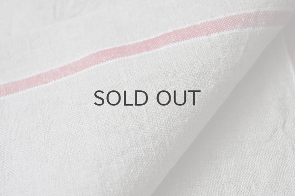 画像4: ドイツ・ヴィンテージ マングルクロス/レッド細ライン