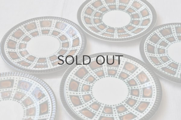 画像1: ベルギー ・BOCH（ボッホ）デザートプレート/Bernadette ベルナデッテ