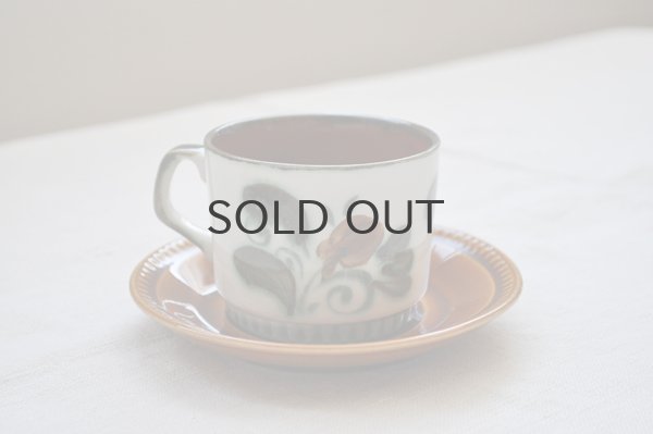 画像3: ベルギー BOCH（ボッホ）カップ＆ソーサー/Argenteuil（アルジャントゥイユ））