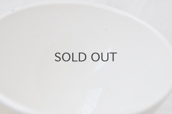 画像4: ベルギー・BOCH（ボッホ）B.F.Kカフェオレボウル/イエローボーダー