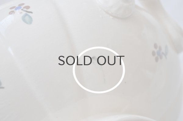 画像6: フランス・アンティーク SARREGUEMINES（サルグミンヌ）花リム スーピエール/花柄