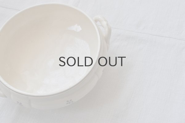 画像7: フランス・アンティーク SARREGUEMINES（サルグミンヌ）花リム スーピエール/花柄