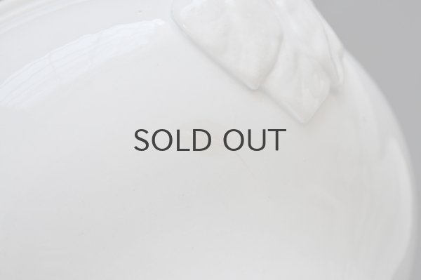 画像3: 【送料無料】フランス・アンティーク GIENジアン窯 スーピエール/蓋付