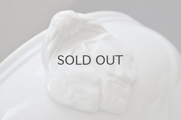 画像5: 【送料無料】フランス・アンティーク GIENジアン窯 スーピエール/蓋付