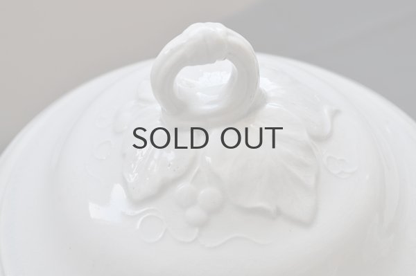 画像8: 【送料無料】フランス・アンティーク GIENジアン窯 スーピエール/蓋付