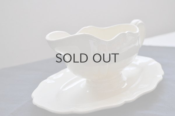 画像3: フランス・アンティーク SARREGUEMINES(サルグミンヌ)花リム /ソーシエール