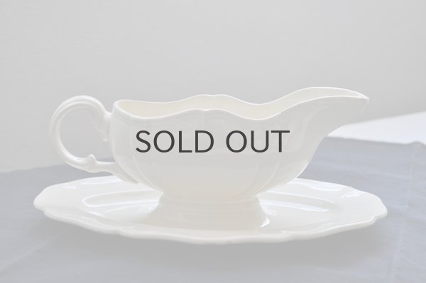 画像4: フランス・アンティーク SARREGUEMINES(サルグミンヌ)花リム /ソーシエール