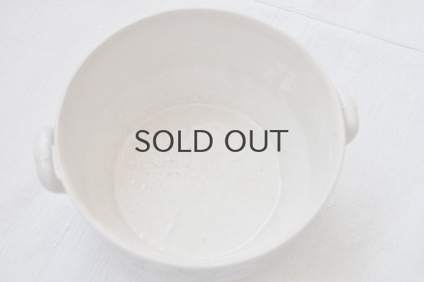 画像3: フランス・アンティーク St.Vallier　青ステンシルスープ入れ／蓋なし／19世紀中頃