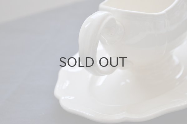 画像5: フランス・アンティーク SARREGUEMINES(サルグミンヌ)花リム /ソーシエール