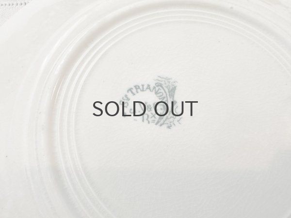 画像6: フランス・アンティーク サンタマン　トリアノンシリーズプレート/20.5cm