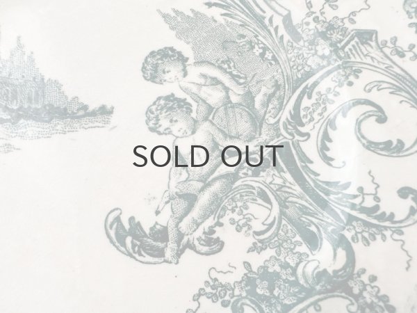 画像3: フランス・アンティーク サンタマン　トリアノンシリーズプレート/20.5cm