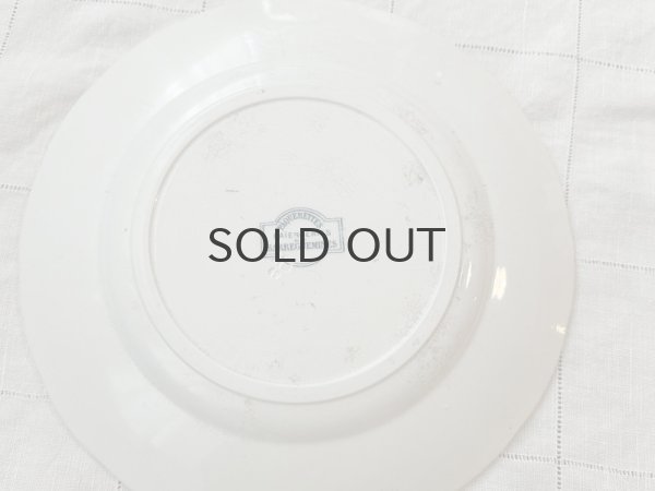 画像6: フランス・アンティーク サルグミンヌ ツバメとヒナギク/24.5cm