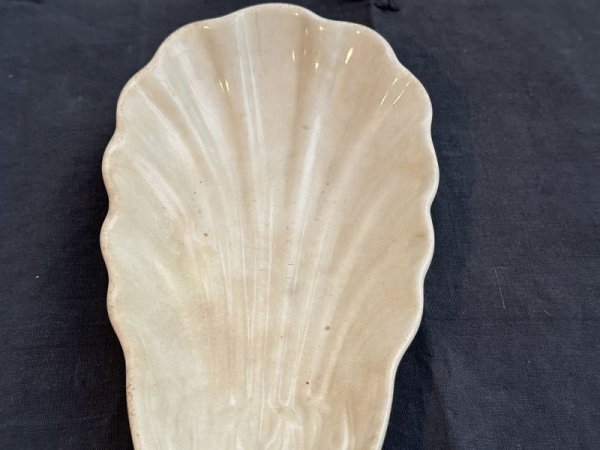 画像4: フランス・アンティーク シェル型ラヴィエ/窯元不明