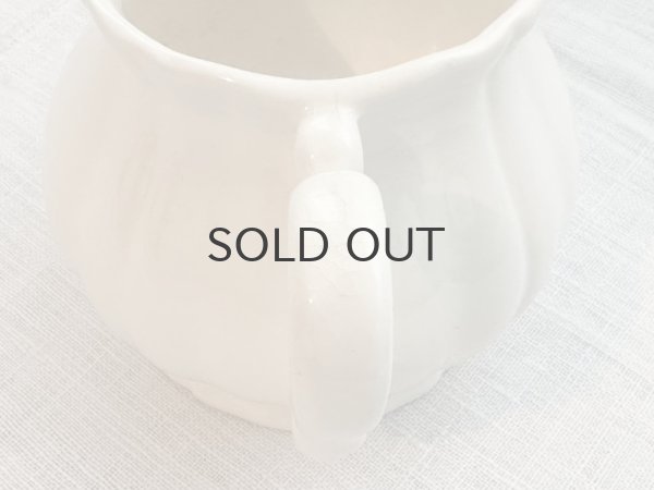 画像4: フランス・アンティーク SARREGUEMINES(サルグミンヌ)花リム /ミルクピッチャー