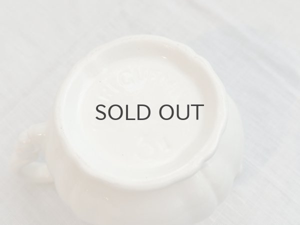 画像7: フランス・アンティーク SARREGUEMINES(サルグミンヌ)花リム /ミルクピッチャー