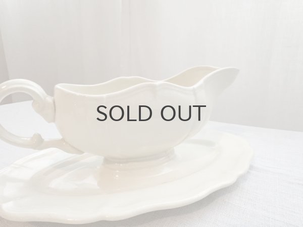 画像5: フランス・アンティーク SARREGUEMINES（サルグミンヌ）花リム ／ソーシエール