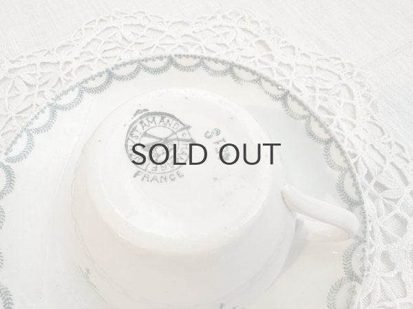 画像4: フランス・アンティーク  サンタマン　ガーランド模様C&S