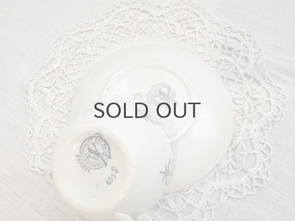 画像7: フランス・アンティーク  サンタマン　ガーランド模様C&S