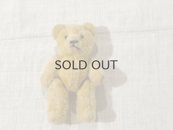 画像5: ドイツ・ヴィンテージ ピーナツベア/黄色　13cm