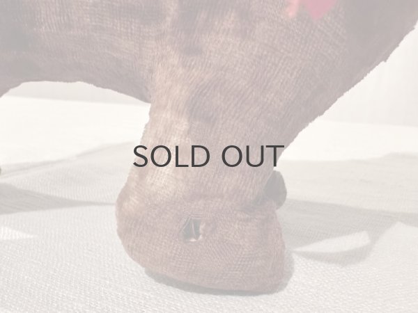 画像8: フランス・ヴィンテージ ダックスフント？のぬいぐるみ/28cm